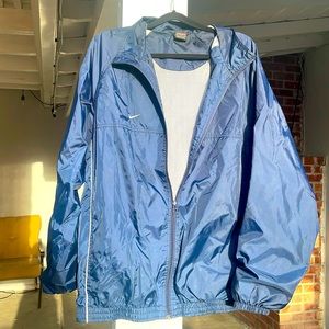 Nike navy blue windbreaker